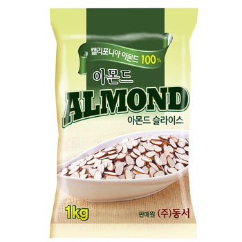 아몬드 슬라이스 1kg x 2팩 아몬드 슬라이스 1kg x 2팩