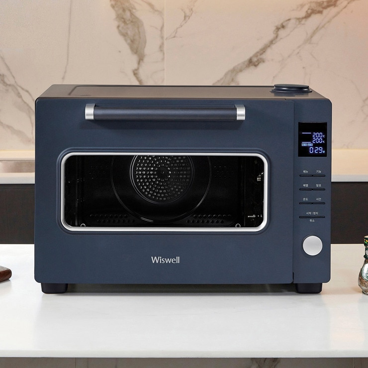 위즈웰 인헨스 스팀 오븐 40L WOP100 - 블루