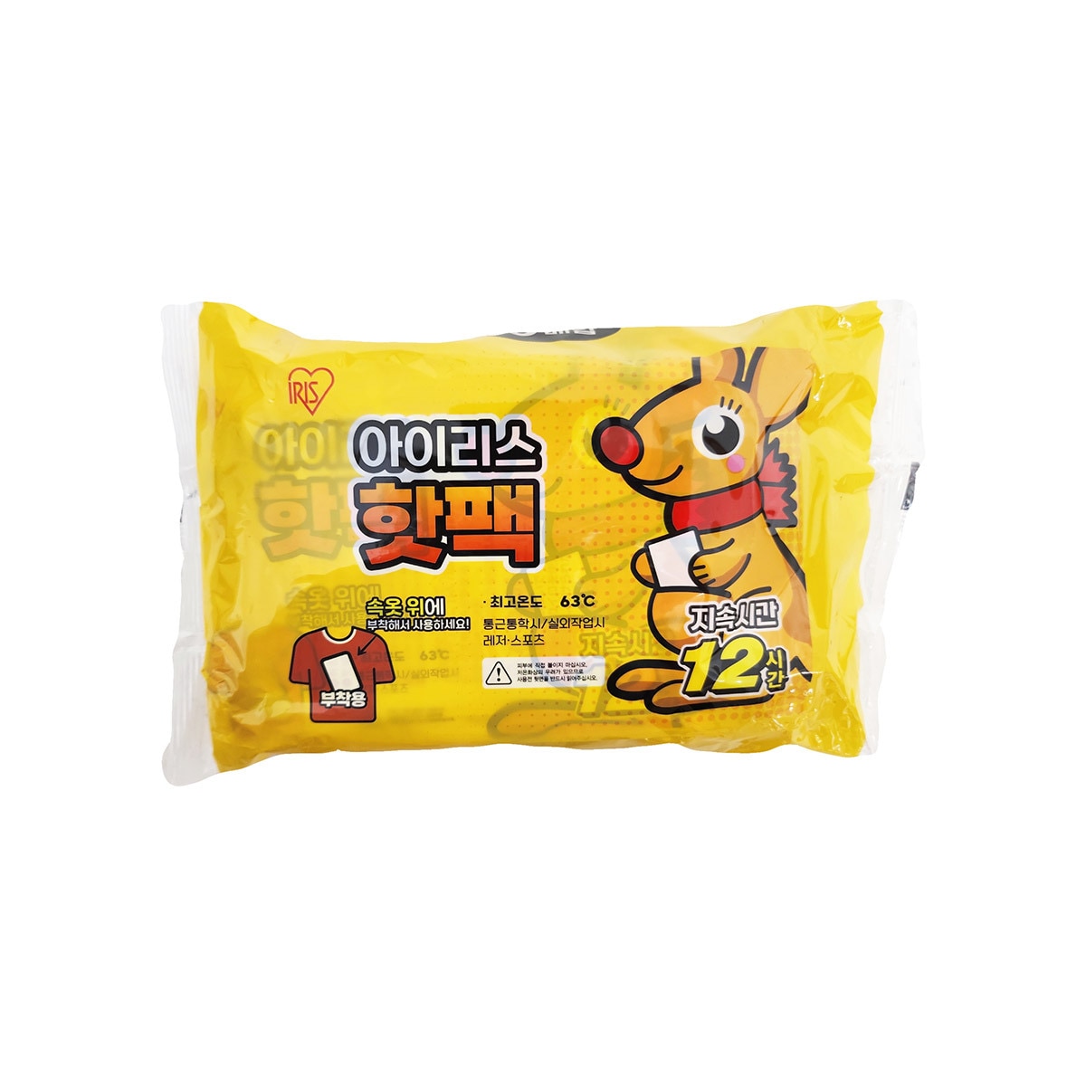 아이리스 의류 부착용 핫팩 40g x 120x 55