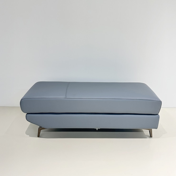 UND 에디션 NA16 통가죽 벤치 스툴 - 스카이블루