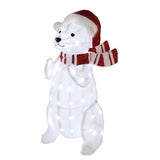 LED 북극곰 장식 2개 세트