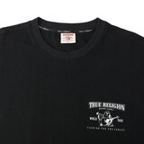 트루 릴리젼 남성 반소매 티셔츠 - 블랙