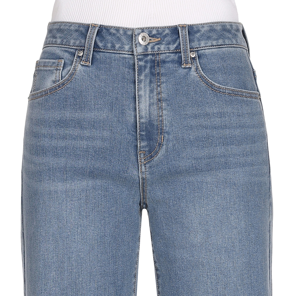 게스 여성 와이드핏 청바지