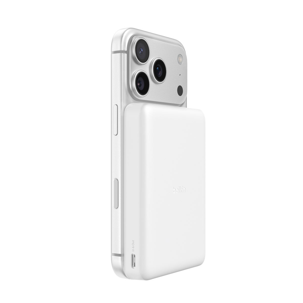 벨킨 10000mAh 초슬림 마그네틱 보조배터리 2PK - 화이트