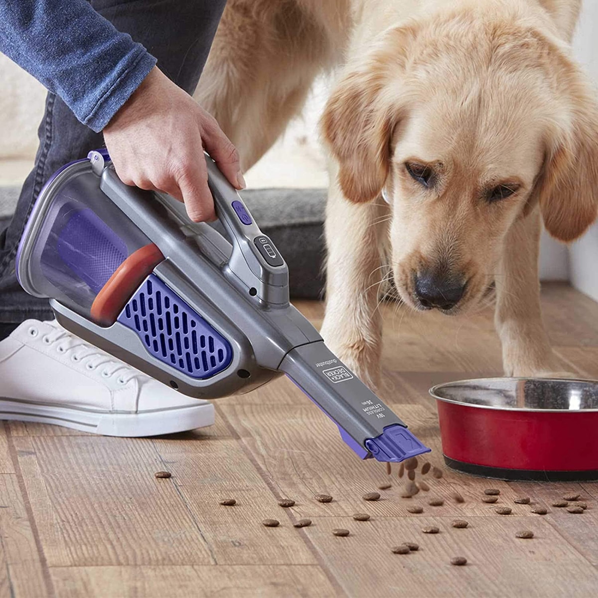 블랙앤데커 핸디 무선 청소기 + 펫브러쉬 BHHV520BFP07