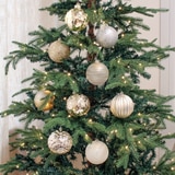 크리스마스 100mm 오너먼트 장식 18개 세트 - 메탈릭 크리스마스 100mm 오너먼트 장식 18개 세트 - 메탈릭