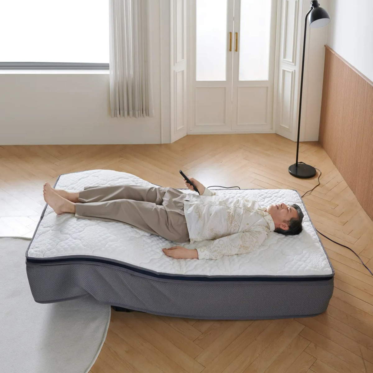 웨일슬립 척추안마 모션베드 매트리스 - 슈퍼싱글