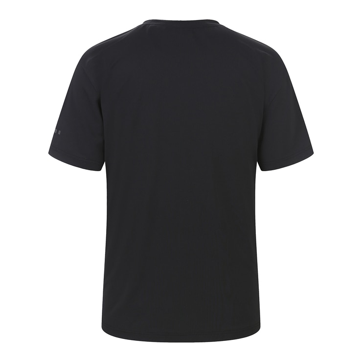 푸마 남성 반소매 러닝 티셔츠 - 블랙, L