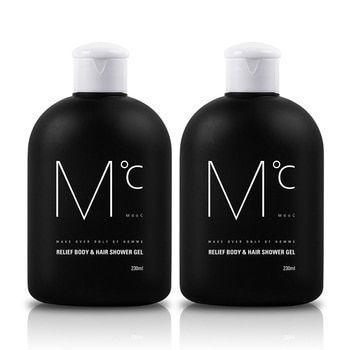 엠도씨 남성 바디 앤 헤어 샤워젤 230ml X 2 입 엠도씨 남성 바디 앤 헤어 샤워젤 230ml X 2 입