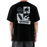 아웃도어프로덕츠 남성 반소매 티셔츠 - 블랙