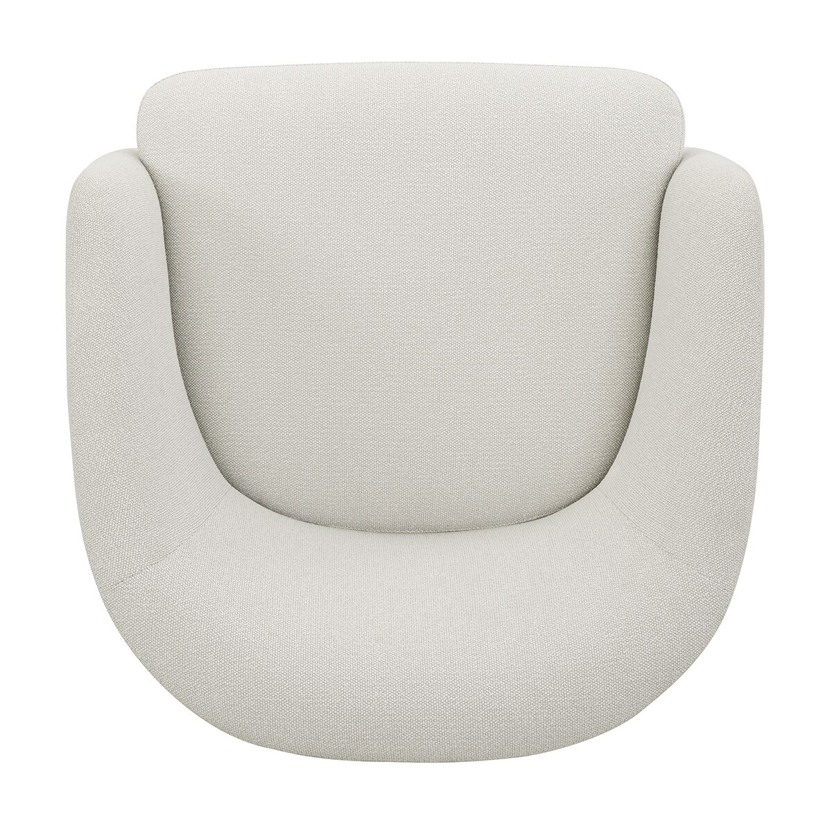 헨레던 부클레 회전 의자 - 크림
