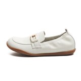 엘리자베스스튜어트 카우스킨 로퍼 - 아이보리 엘리자베스스튜어트 카우스킨 로퍼 - 아이보리