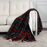 Life Comfort 얼티메이트 담요 152 x 177cm - 레드/그린체크 Life Comfort 얼티메이트 담요 152 x 177cm - 레드/그린체크