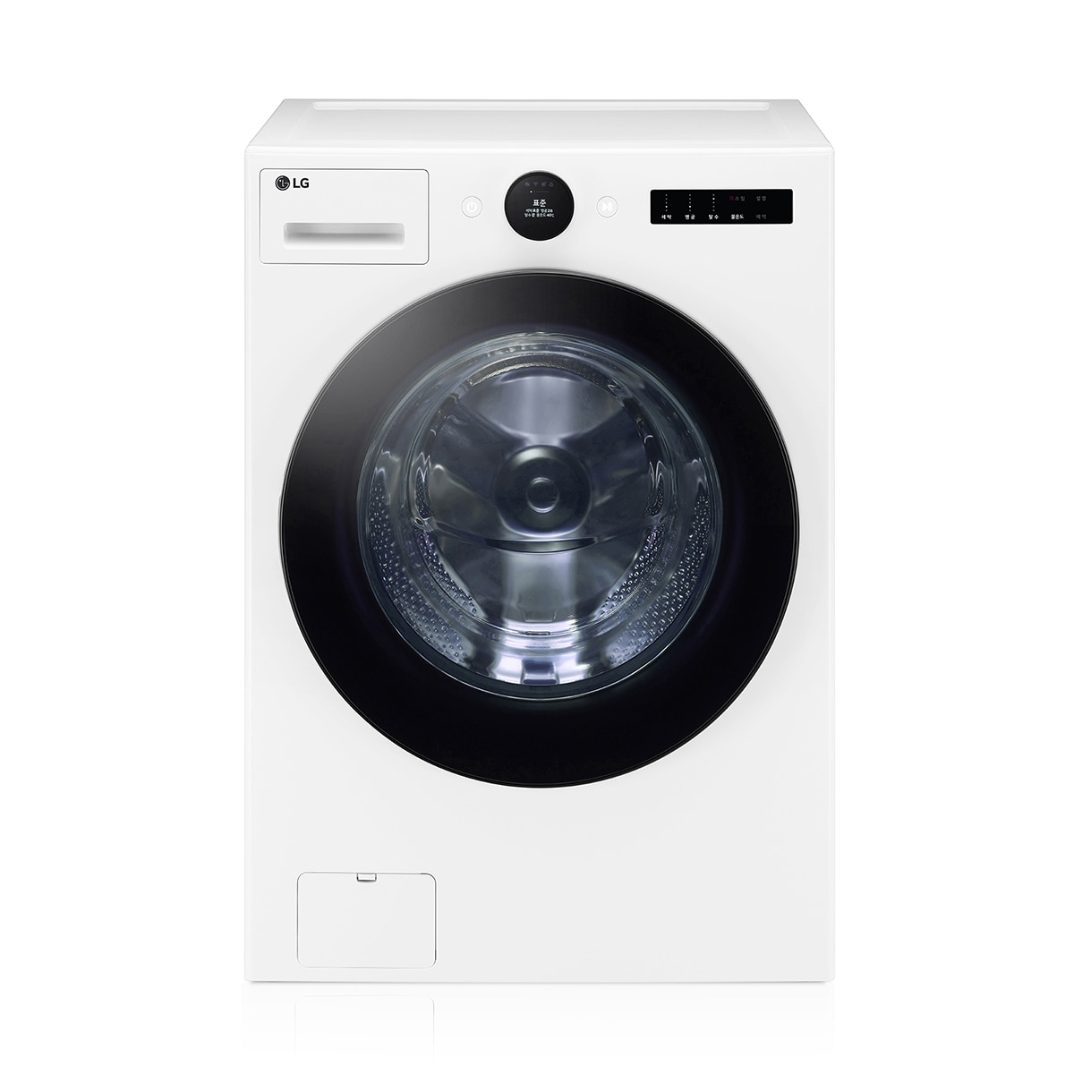 엘지 AI 오브제 세탁기 25kg- 네이처에센스화이트