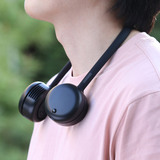 단순생활 휴대용 넥밴드 선풍기 2nd Generation - 블랙 잉크웰