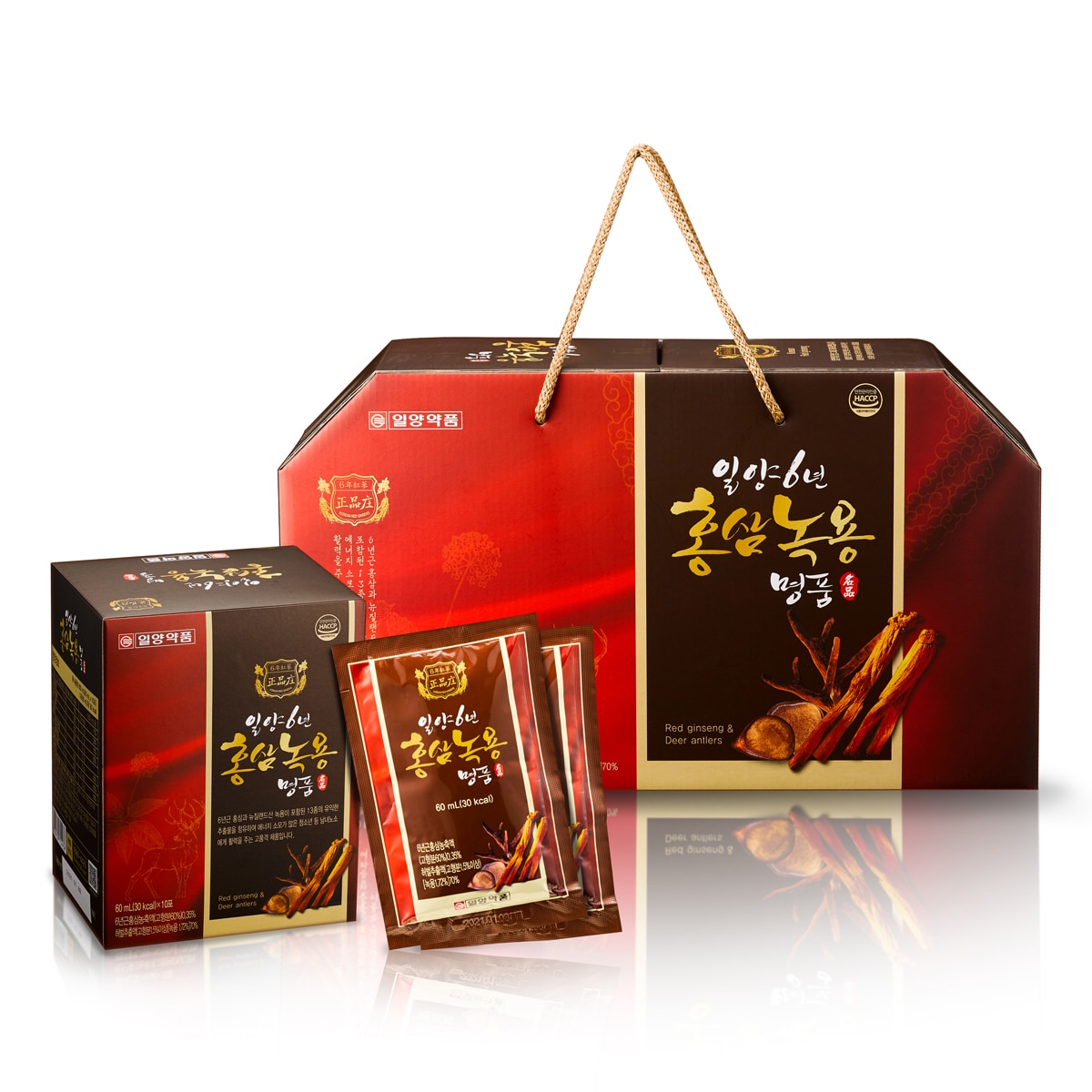 일양약품 6년홍삼녹용명품 세트 x 4