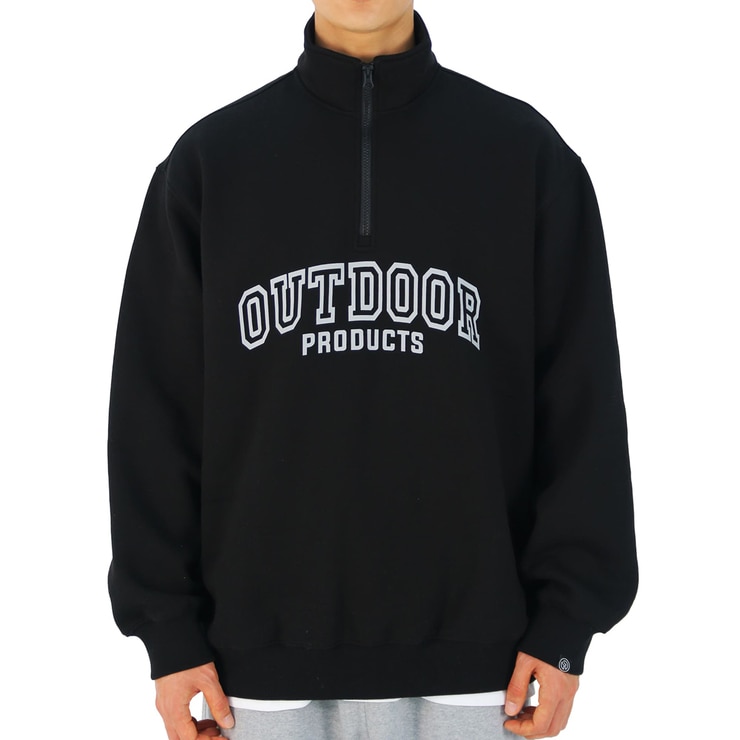 아웃도어프로덕츠 남성 긴소매 하프 집업티