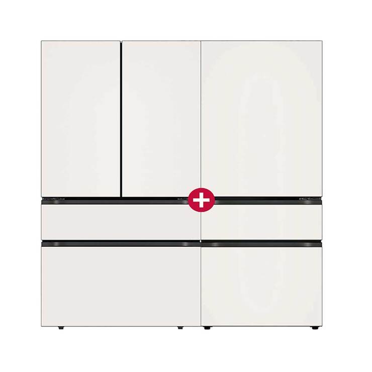LG 오브제AI Fit&Max 냉장고&김치냉장고, 연결키트포함 LG 오브제AI Fit&Max 냉장고&김치냉장고, 연결키트포함