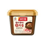 해찬들 그대로 된장찌개양념 450g x 3 - 청양초 + 차돌 + 바지락 꽃게