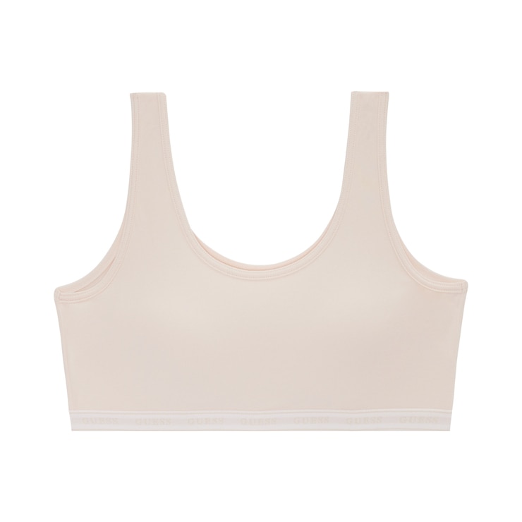 게스 주니어 아웃밴드브라 2매 - L, 라이트베이지/멜란지그레이