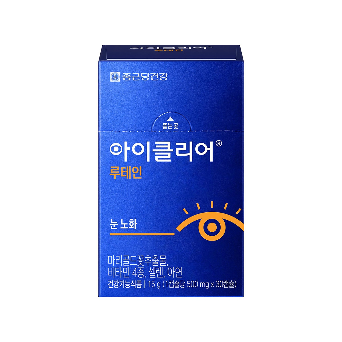 종근당건강아이클리어루테인 500mg x 30캡슐x 3