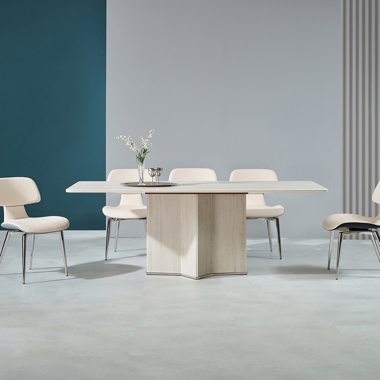 더리치 회전 6인 세라믹 식탁세트 2000