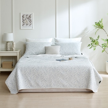 박홍근홈패션 목화 냉감 양면 스프레드 - 퀸