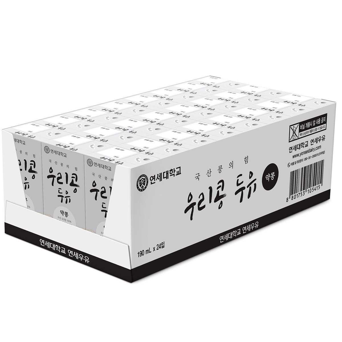 연세 우리콩 두유 약콩 190ml x 72입
