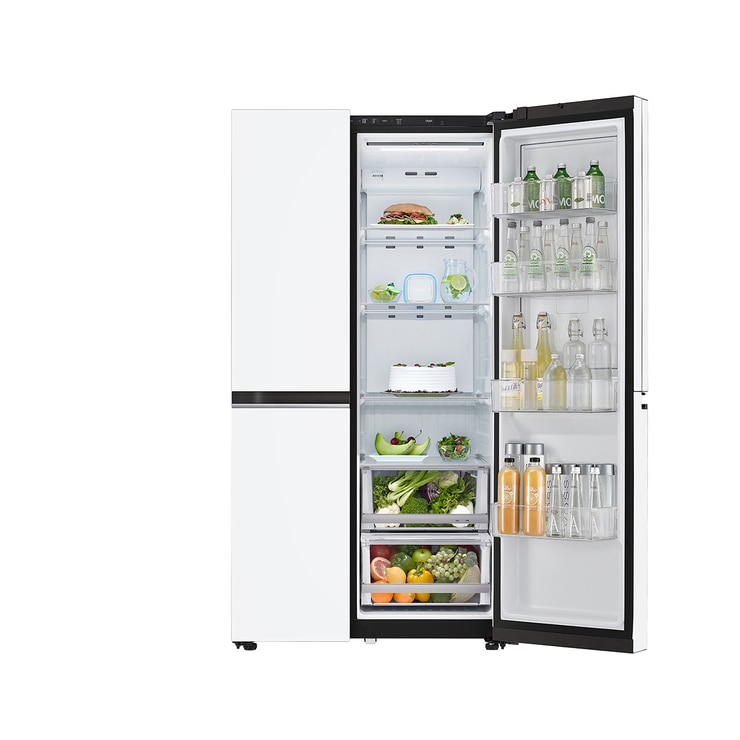 엘지 오브제 AI 매직스페이스 양문형 832L,화이트