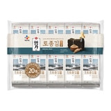 CJ명가 토종김 참기름 5g x 20 x 3