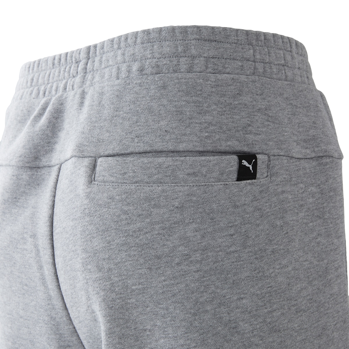 푸마 남성 프렌치 테리 스웨트 팬츠 - 라이트헤더그레이 L