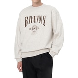 UCLA 성인 긴소매 로고 맨투맨 - 오트밀