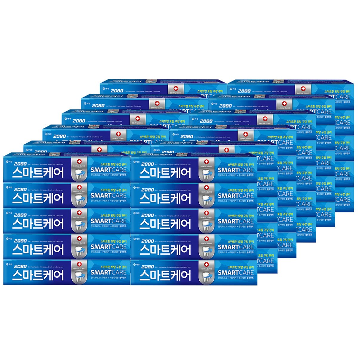2080스마트 케어 치약 190g x 60