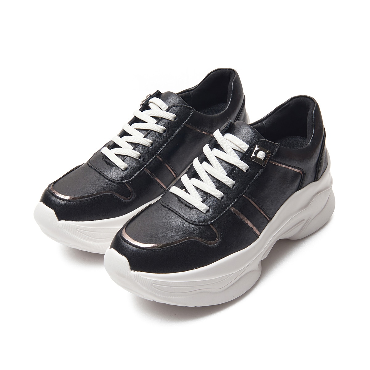 엘리자베스스튜어트 경량 스니커즈 - 블랙, 235mm