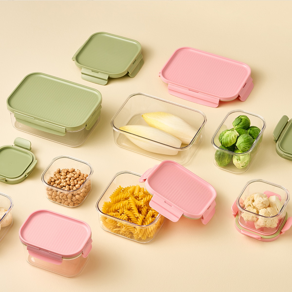 락앤락 비스프리 모듈러 밀폐용기 16P