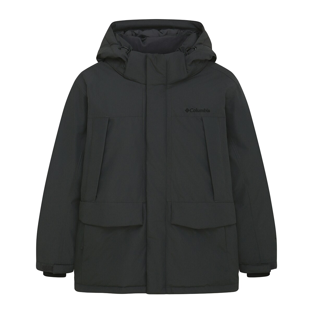 컬럼비아 남성 헤비 다운 재킷 - 차콜