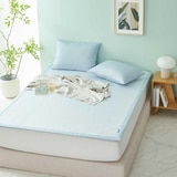 루마인 홈 쿨셸 3D 메쉬 패드 - 퀸, 블루 루마인 홈 쿨셸 3D 메쉬 패드 - 퀸, 블루