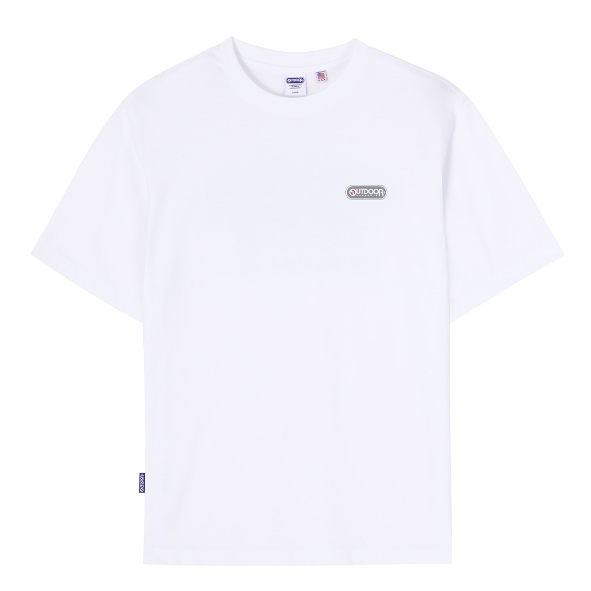 아웃도어프로덕트 베이직 크루넥 티셔츠 3매 - 화이트팩(26SWH), S