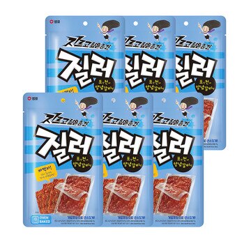 샘표 질러 육포 양념갈비맛 70g x 6팩 샘표 질러 육포 양념갈비맛 70g x 6팩