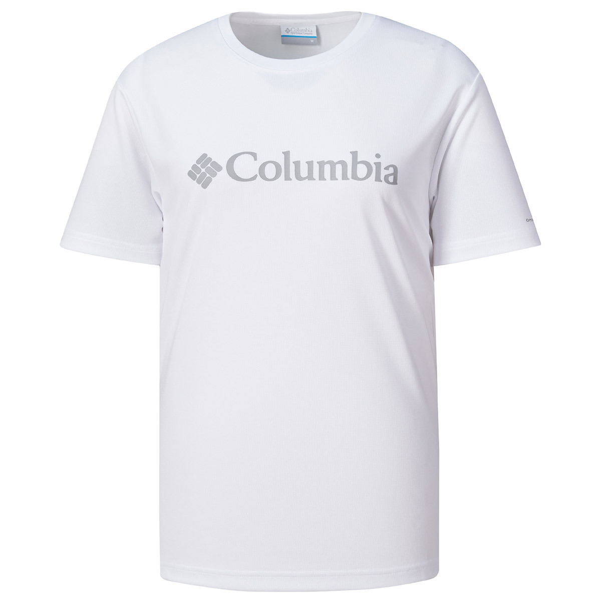 컬럼비아 남성 반소매 티셔츠 - 화이트, XXL