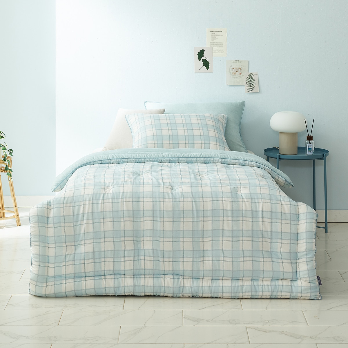 에이프릴앳홈 모달 차렵 이불-싱글, 볼디