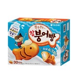 오리온 참붕어빵 우유 슈크림맛 870g / 29g x 30 오리온 참붕어빵 우유 슈크림맛 870g / 29g x 30