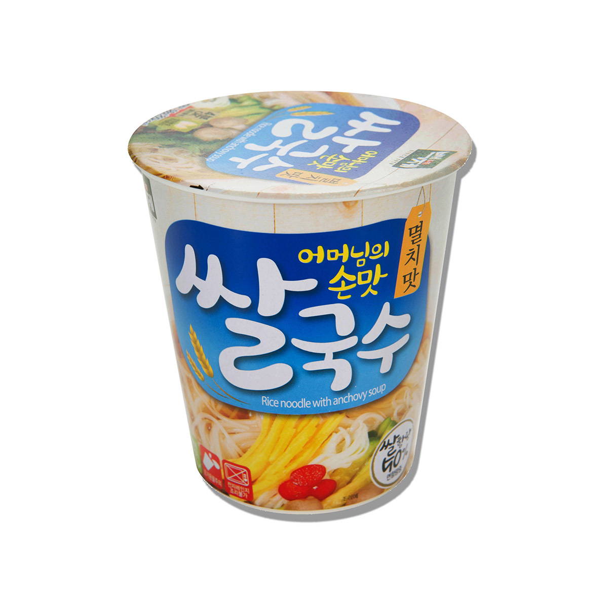 백제 쌀국수 컵 멸치맛 58g x 6입 x 4