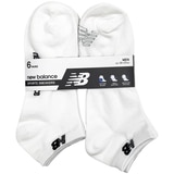 뉴발란스 남성스니커즈 양말 6족 - 화이트 뉴발란스 남성스니커즈 양말 6족 - 화이트