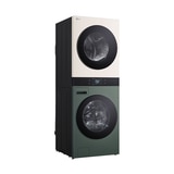 엘지 오브제 AI 워시타워 세탁 23kg&건조 23kg 그린 베이지