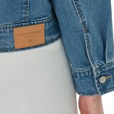 비지트 인 뉴욕 여성 데님 재킷 - 라이트 인디고, M