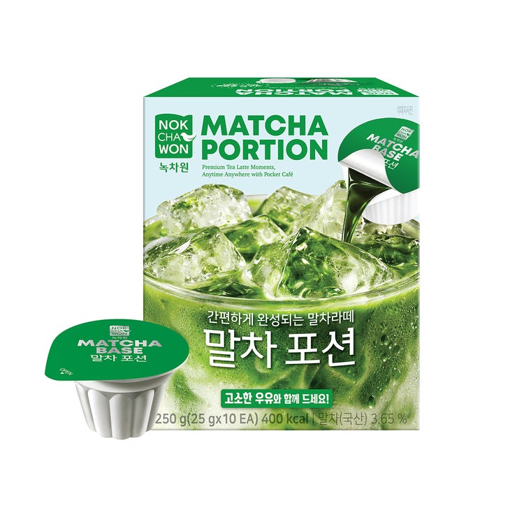 녹차원 말차 포션 25g x 10ct x 3 녹차원 말차 포션 25g x 10ct x 3