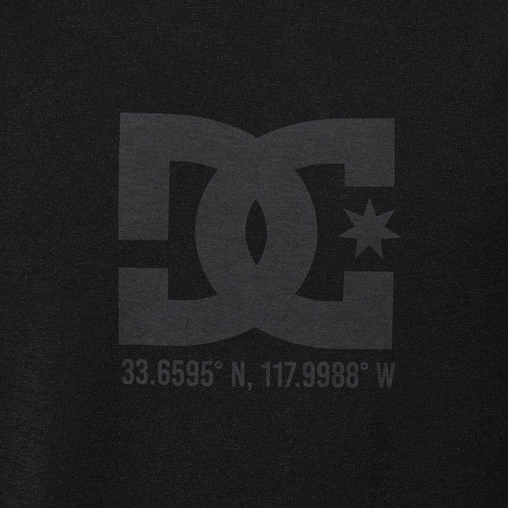DC 남성 반소매 스윔 워터 티셔츠 - 블랙, S