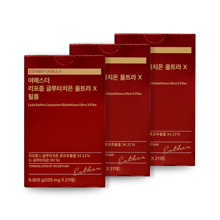 Lyuh Esther Glutathione UltraX 325mg x 21ct x 3 683723
