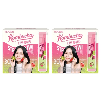 티젠 스트로베리 & 키위 콤부차 5g x 30ct x 2